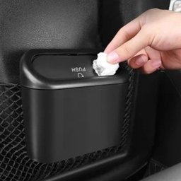Lixeira Automotiva Carro Clip Porta Treco Impermeável Copo - 5
