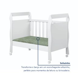 Berço Mini Cama 3 em 1 Soninho 100% MDF - 7