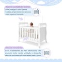 Ver imagem 4 de Berço Mini Cama 3 em 1 Soninho 100% MDF Branco