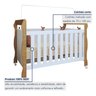 Berço Mini Cama 3 em 1 Soninho 100% MDF - 3
