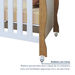 Berço Mini Cama 3 em 1 Soninho 100% MDF - 6