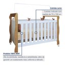 Ver imagem 5 de Berço Mini Cama 3 em 1 Soninho 100% MDF