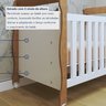 Berço Mini Cama 3 em 1 Soninho 100% MDF - 7