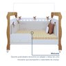 Berço Mini Cama 3 em 1 Soninho 100% MDF - 10