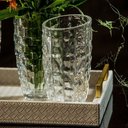Ver imagem 6 de Vaso Decorativo Cachepô 19x9x9cm Vidro Transp