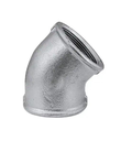 Ver imagem 1 de Cotovelo (joelho) 45° Galvanizado - 1" Cotovelo Joelho Metal Galvanizado 1 Polegada Tupy Tupi