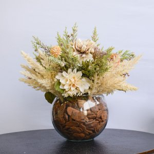 Arranjo de Flores Outonadas e Dálias Artificial | Formosinha