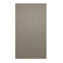 Ver imagem 2 de Painel Ripado 100 % MDF 141cm x 250cm Modular Linea Brasil Cor Gris Fosco