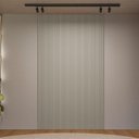 Ver imagem 1 de Painel Ripado 100 % MDF 141cm x 250cm Modular Linea Brasil Cor Gris Fosco
