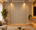 Ver imagem 6 de Painel Ripado 100 % MDF 141cm x 250cm Modular Linea Brasil Cor Gris Fosco
