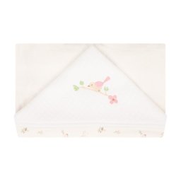 Toalha de Banho Bebê Garden com Touca até 3 Anos - Hug - 1