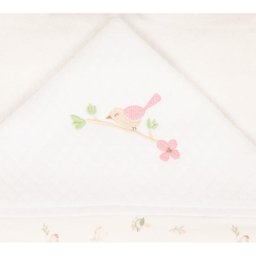 Toalha de Banho Bebê Garden com Touca até 3 Anos - Hug - 2