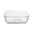 Ver imagem 4 de Jogo de Potes de Vidro Hermético com Tampa de Bambu 640ml 3 Peças - Vista Home