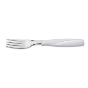 Garfo de Mesa Aço Inox Cabo Branco Brinox