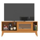 Ver imagem 6 de Rack para Tv até 55 Polegadas Trend 1 Porta Vidro Deslizante Reflecta 136cm - Cedro