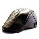 Ver imagem 1 de Boina Italiana Outono Inverno Masculino Couro Genuíno