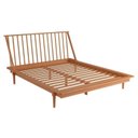 Ver imagem 7 de Cama Queen + 2 Mesas de Cabeceira Nordik Marrom/Caramel