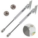 Ver imagem 1 de Pistão a Gás 80n com Amortecedor Fgvtn Branco- Kit com 2 Unidades