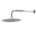 Ver imagem 1 de Ducha Redonda Cromada em Inox 20 Cm Braço 38 Cm de Parede