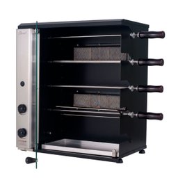 Churrasqueira a Gás de Bancada Vertical 5 Espetos Gn 127v Stand Titan - 2