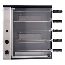 Churrasqueira a Gás de Bancada Vertical 5 Espetos Gn 127v Stand Titan - 4