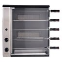 Ver imagem 4 de Churrasqueira a Gás de Bancada Vertical 5 Espetos Gn 127v Stand Titan