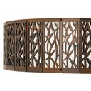 Ver imagem 5 de Luminária Decorativa Madeira Plafon Copacabana Red 25cm