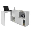 Ver imagem 4 de Escrivaninha em L de Correr 2 Portas 308,5cm BRV Móveis Branco