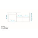 Ver imagem 6 de Escrivaninha em L de Correr 2 Portas 308,5cm BRV Móveis Branco