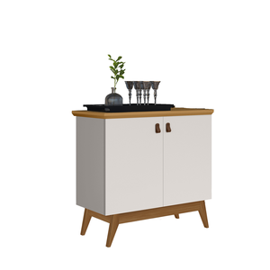 Buffet Absolut 2 Portas Aparador Multiuso Cantinho do Café Off White Nature