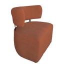 Ver imagem 3 de Kit 02 Poltronas Organicas Bouclê Terracota - D'classe Decor