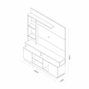 Ver imagem 3 de Estante Home Para TV até 65 Polegadas 2 Portas América Yescasa
