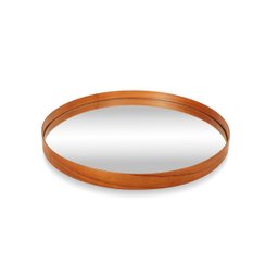 Bandeja Laminada Decorativa para Servir Laminada Perth 45cm - Mel - 1