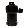 Soquete para Lâmpada com Chave Preto- Foxlux - 1