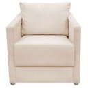 Ver imagem 5 de Poltrona Decorativa para Sala Recepção Manicure Consultório Celine Suede