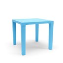 Ver imagem 1 de Mesa Niala Quadrada Azul Celeste 80cm em Polipropileno Plaxmetal