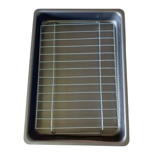 Forma Assadeira Antiaderente Nº 3 Grelha Removível–não Gruda