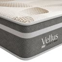 Ver imagem 6 de Colchão Casal Sr Life Vellus Ii Espuma D45 138x188x27cm Cinza