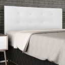 Ver imagem 2 de Cabeceira Estofada Cama King 195 Cm Helena Corino Branco