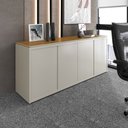 Ver imagem 1 de Balcão Buffet para Escritório 4 Portas Oslo