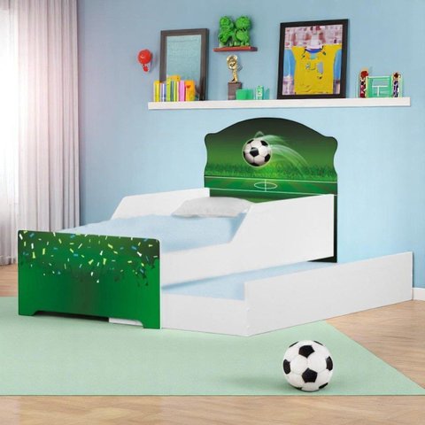 Bicama Infantil Copa Futebol com Colchão
