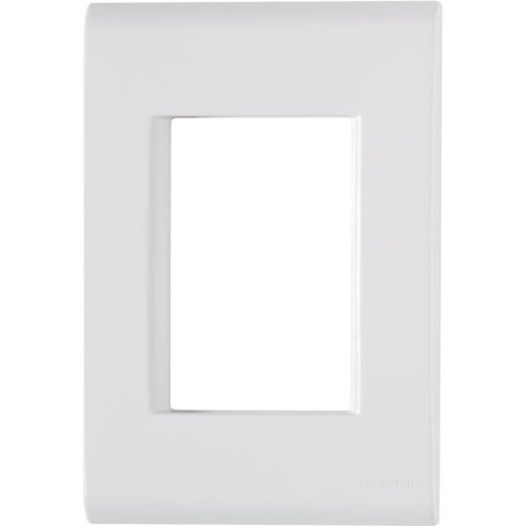 Kit 12 Placa 3 Postos Juntos 4x2 Tramontina Liz Branca