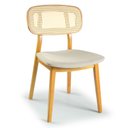 Ver imagem 2 de Kit 6 Cadeiras Madeira Maciça Liz CabeCasa MadeiraOriginals Amarelo/Mel