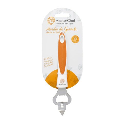 Abridor de Garrafa Masterchef 19cm Aço Inox