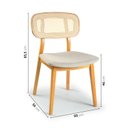 Ver imagem 3 de Kit 8 Cadeiras Madeira Maciça Liz CabeCasa MadeiraOriginals