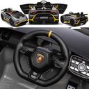 Ver imagem 3 de Carro Eletrico Zippy Toys Lamborghini Huracan 24v Drift Cr Cinza