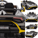 Ver imagem 2 de Carro Eletrico Zippy Toys Lamborghini Huracan 24v Drift Cr Cinza