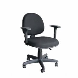 Cadeira de Escritório Giratória Executiva com Braços Reguláveis - 1