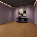 Ver imagem 2 de Piso Vinílico em Manta PVC 0,7mm Antiderrapante 10m² Imita Madeira Fosco Smart