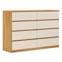 Ver imagem 4 de Cômoda para Quarto 8 Gavetas Sintra